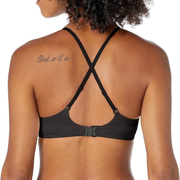 **Calvin Klein** Constant Convertible Strap Lightly Lined Demi Bra 32D Black NWO - Picture 3 of 5